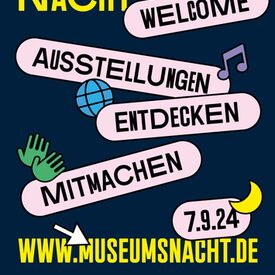 Museumsnacht 2024 Plakat Deutsch